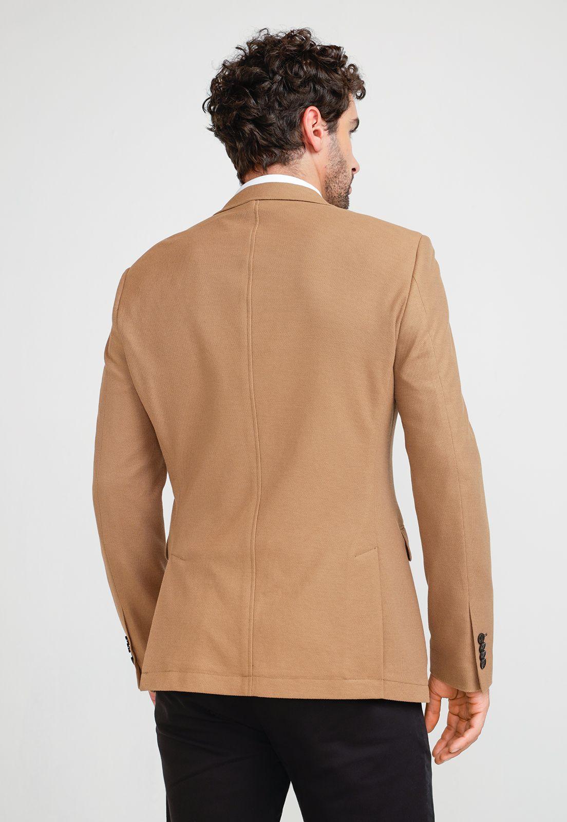 Chaqueta Hombre Stretch Tabaco-1