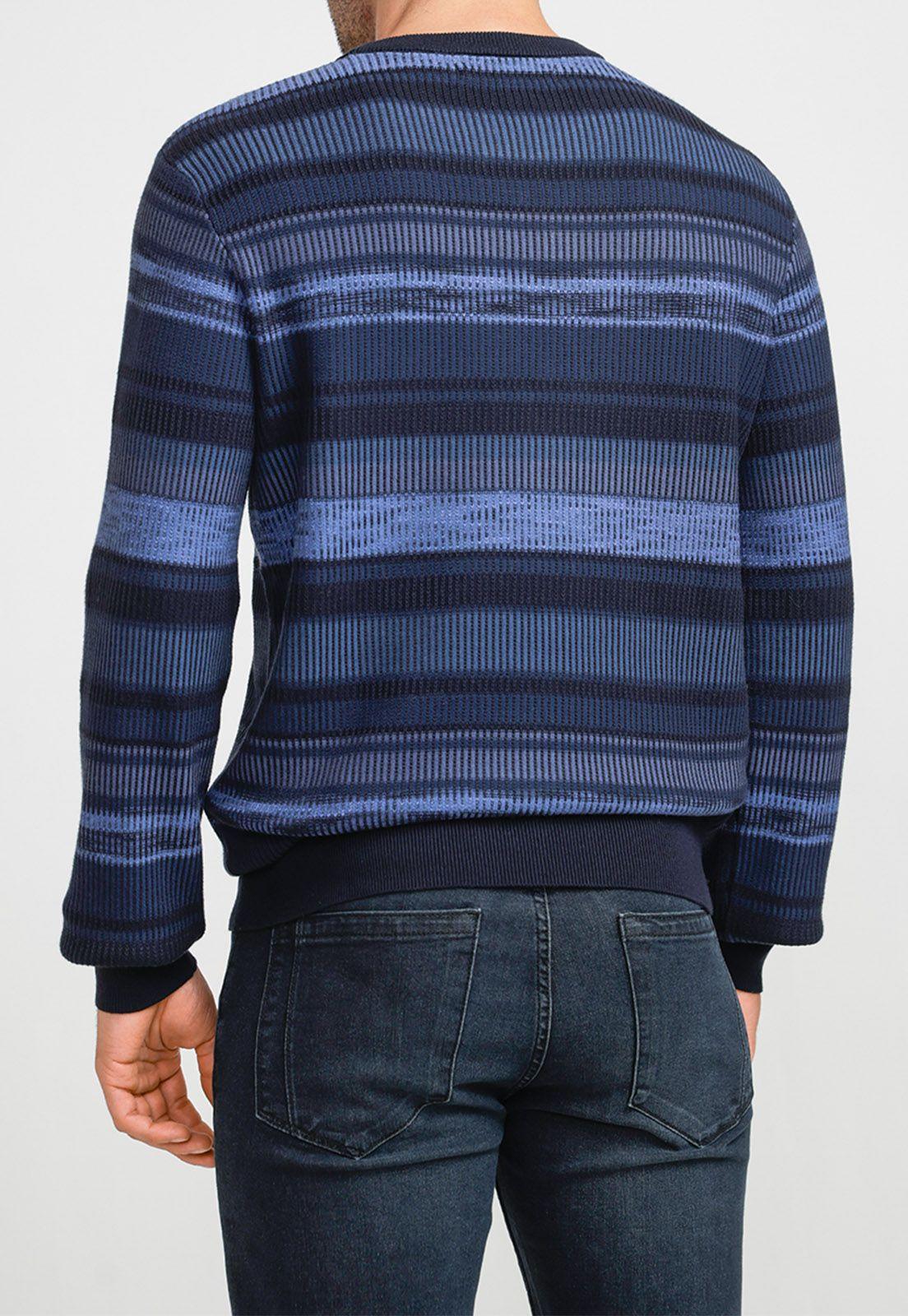 Sweater Hombre Cuello Redondo Navy-1