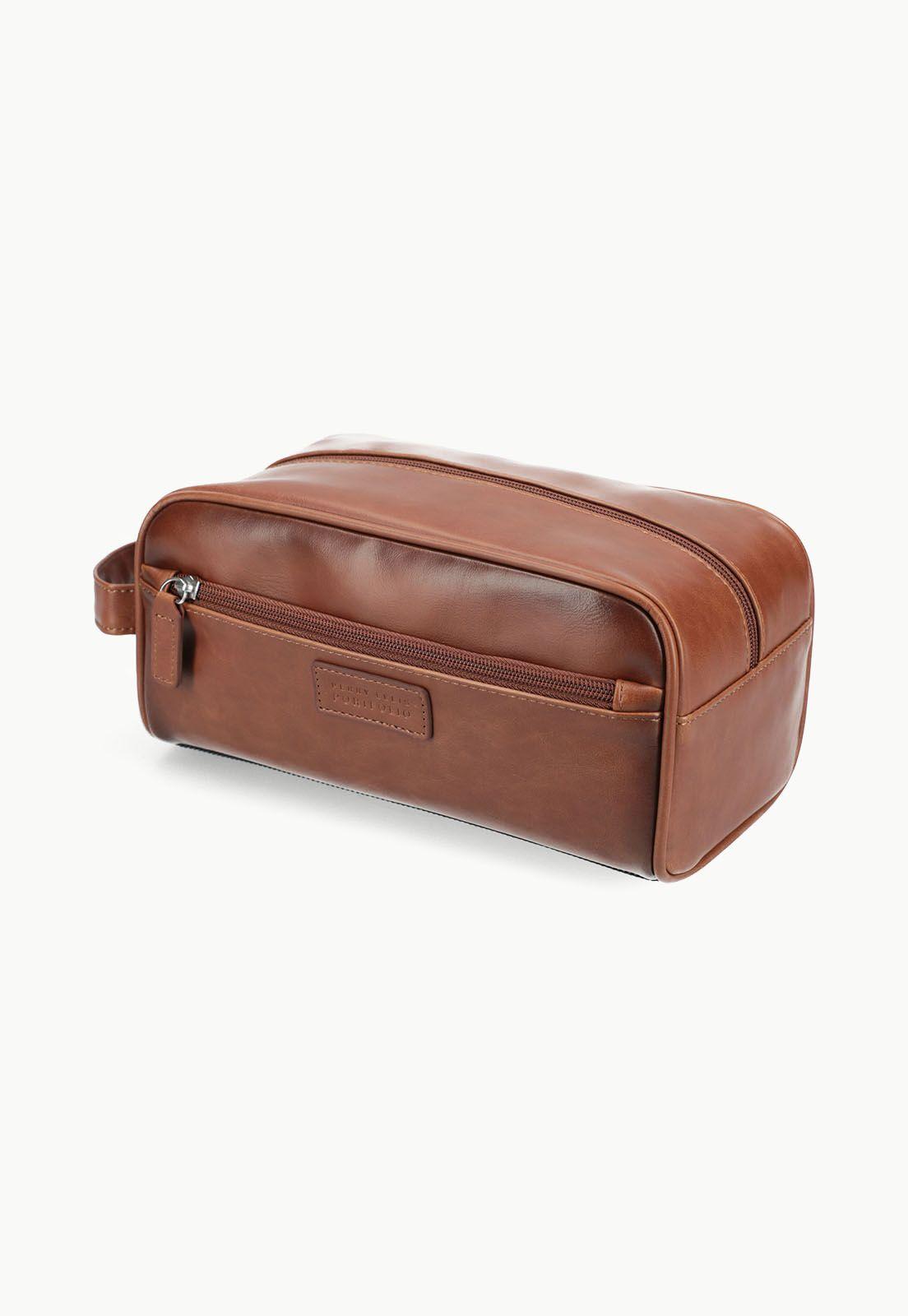 Estuche Neccessaire Cognac Tan-0