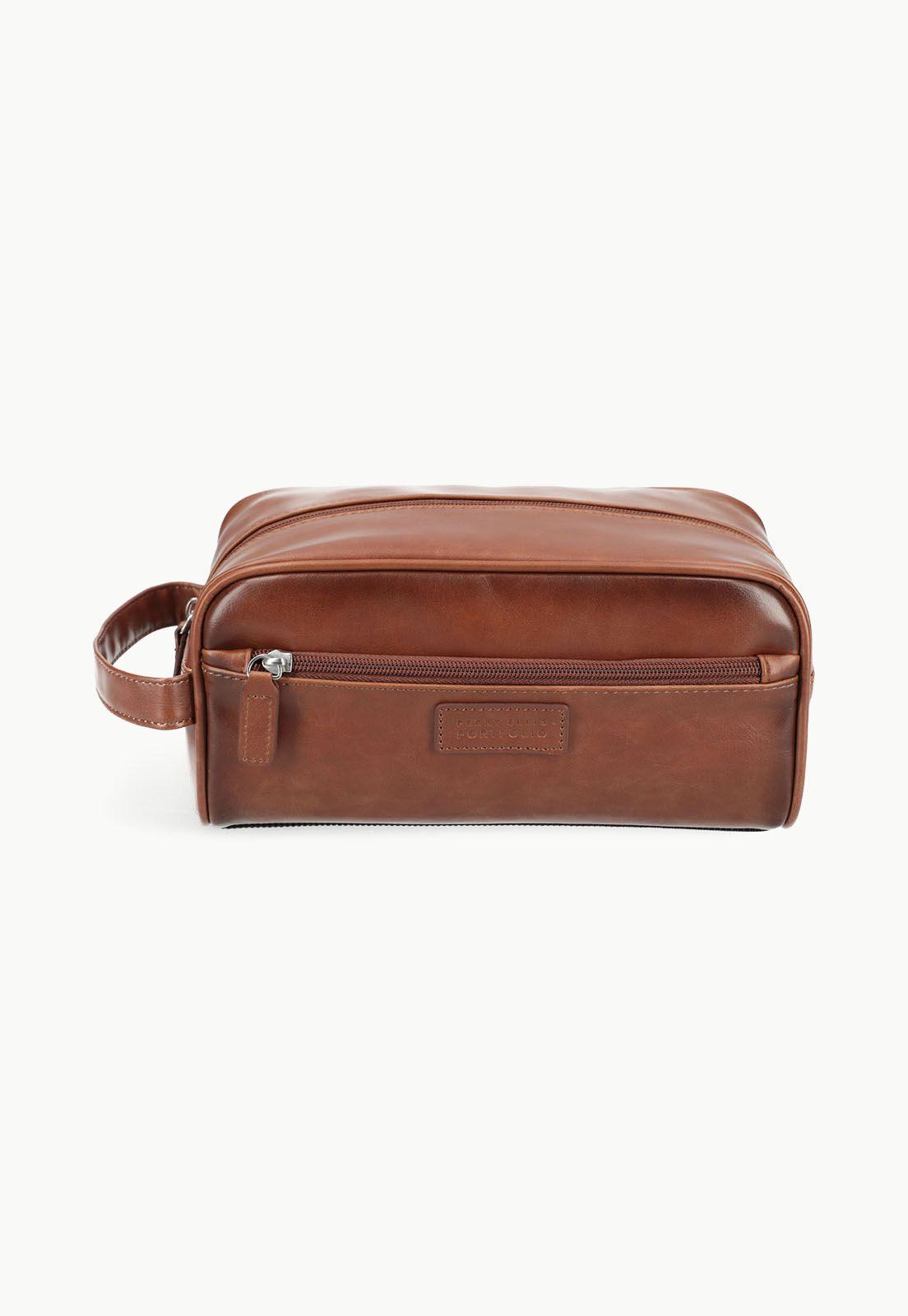 Estuche Neccessaire Cognac Tan-1