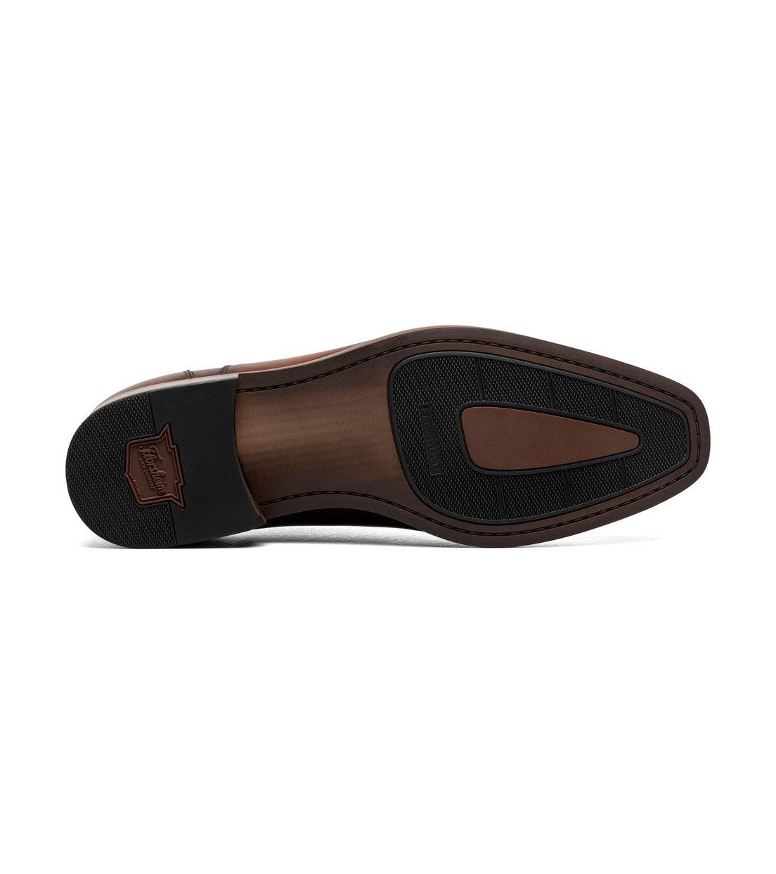Zapatos Formal Hombre Sorrento Lux Cap Toe Bal Café-6