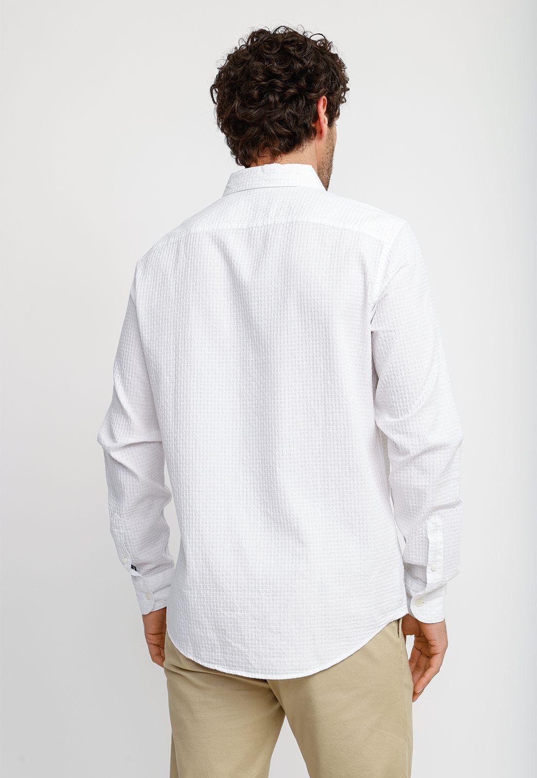 Camisa Hombre Blanca OPWS2523-1