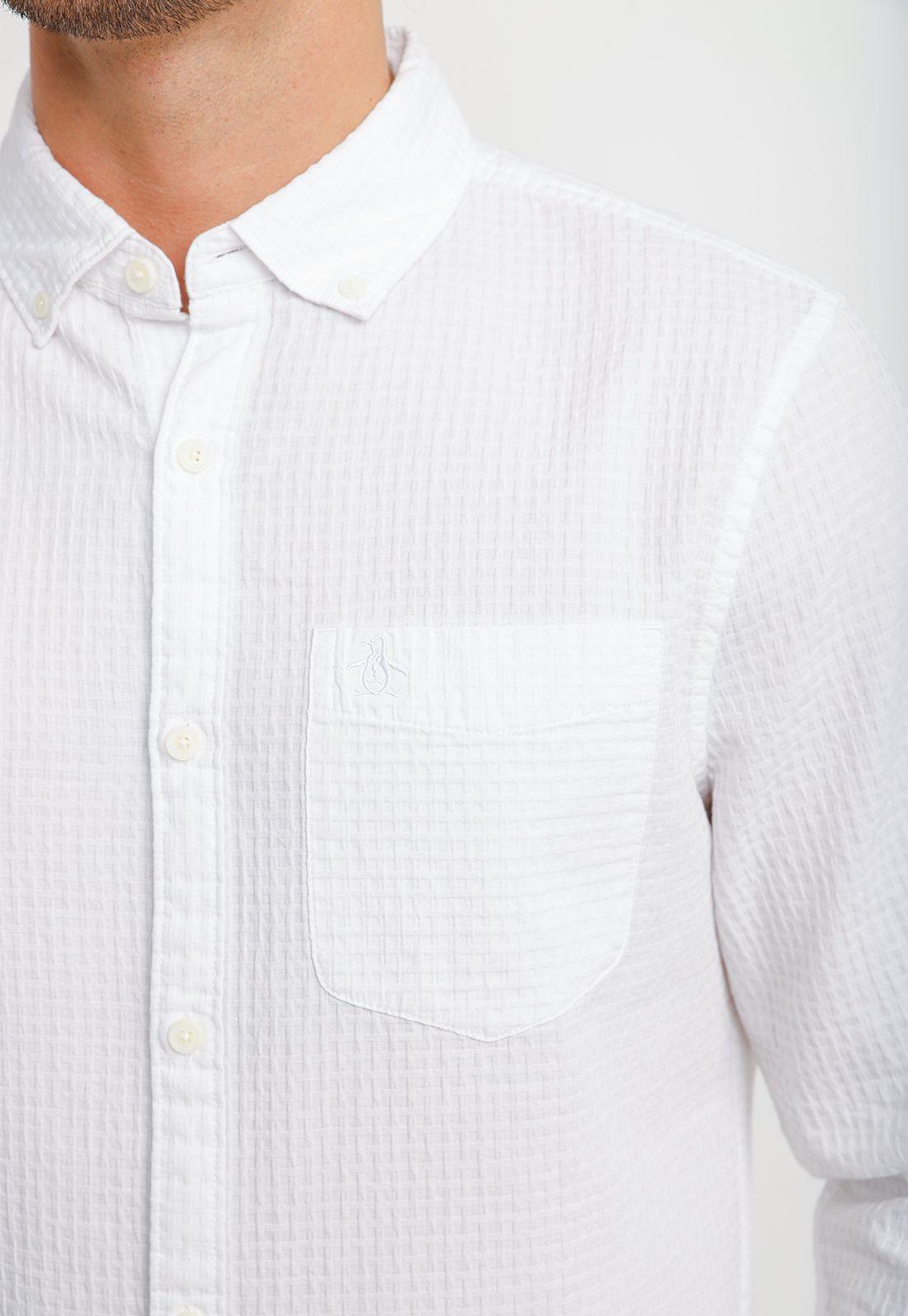 Camisa Hombre Blanca OPWS2523-2