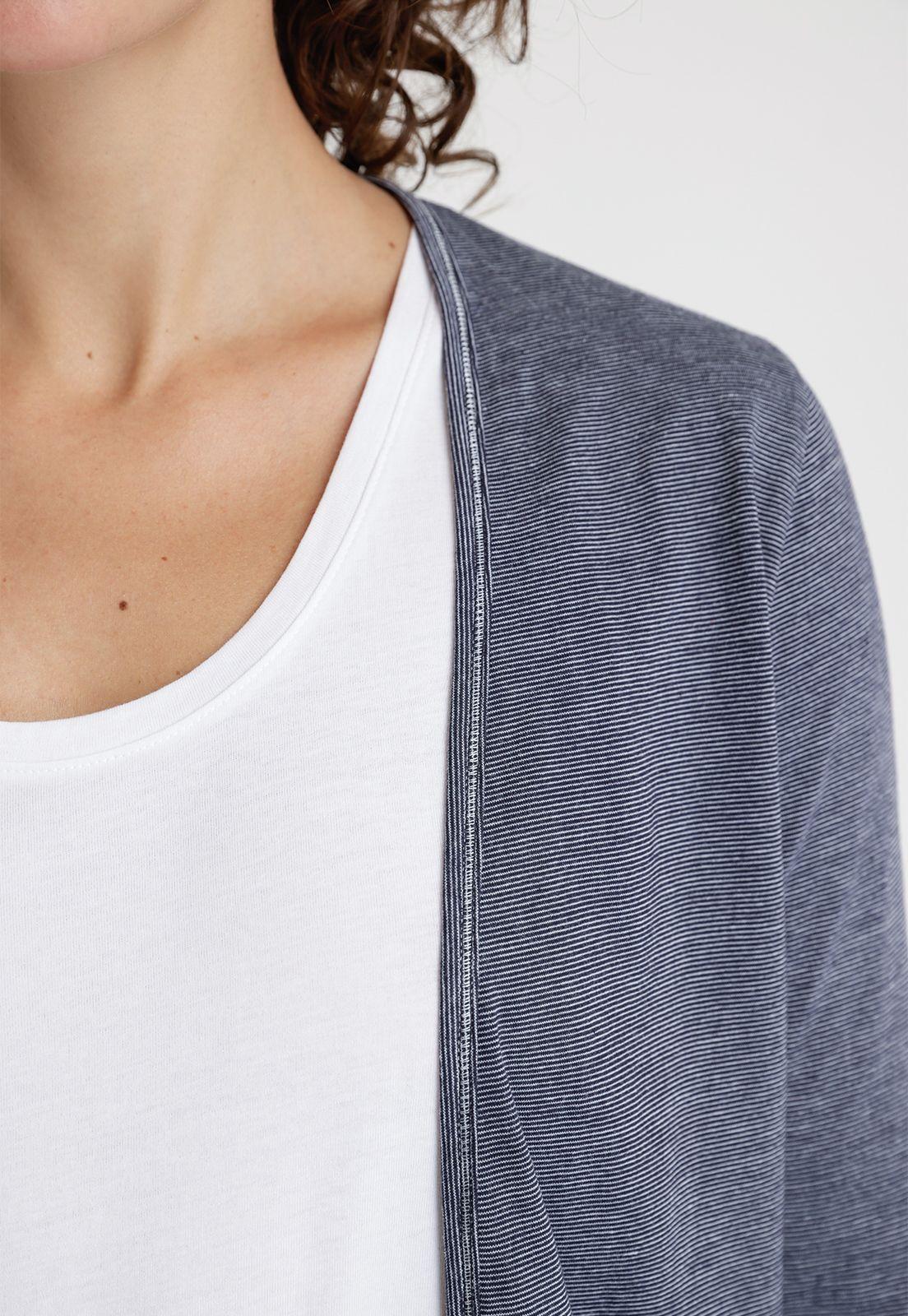 Tapado De Mujer Layna Top Azul-2
