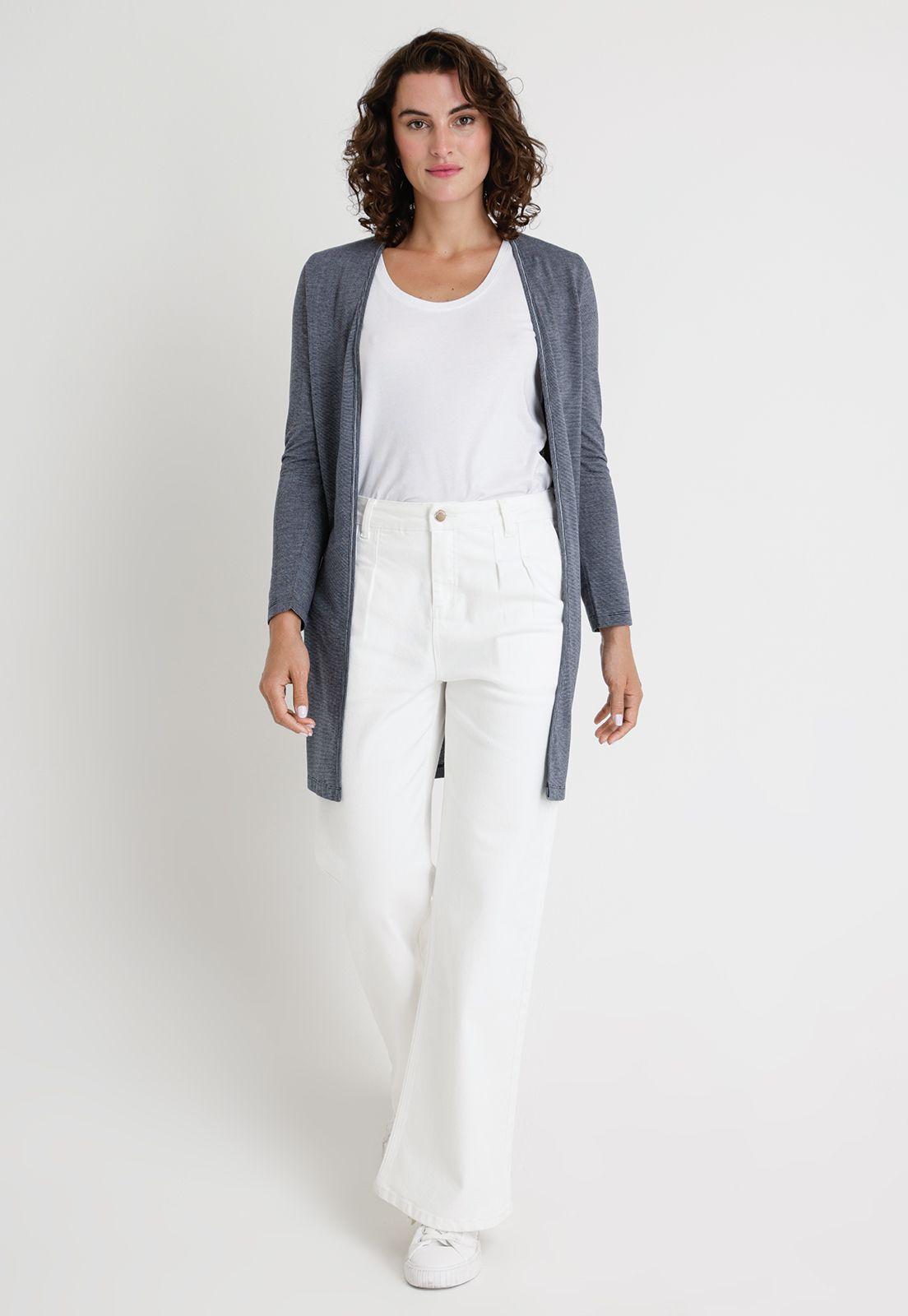 Tapado De Mujer Layna Top Azul-3