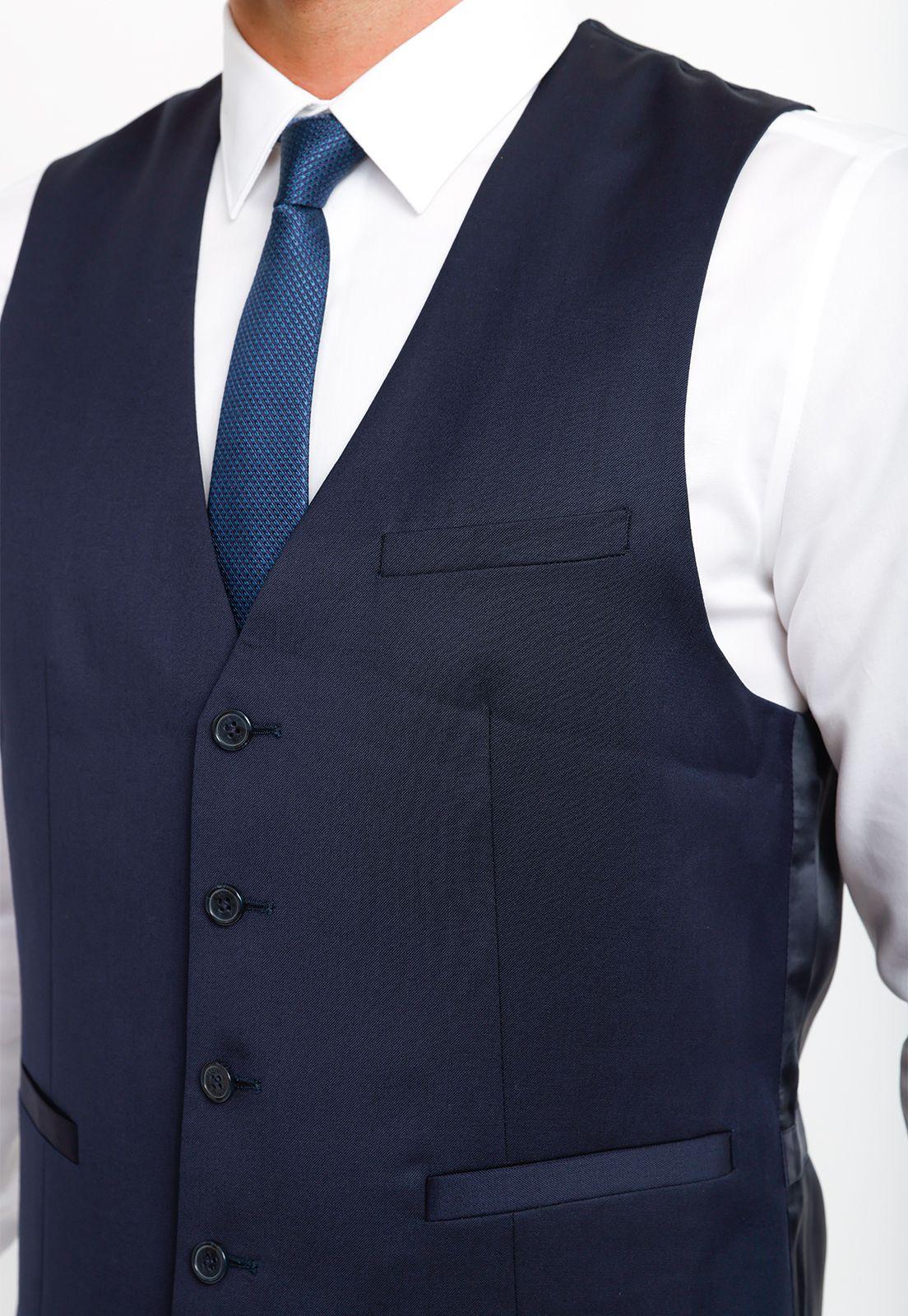 Gilet Formal Hombre Navy Willow-2