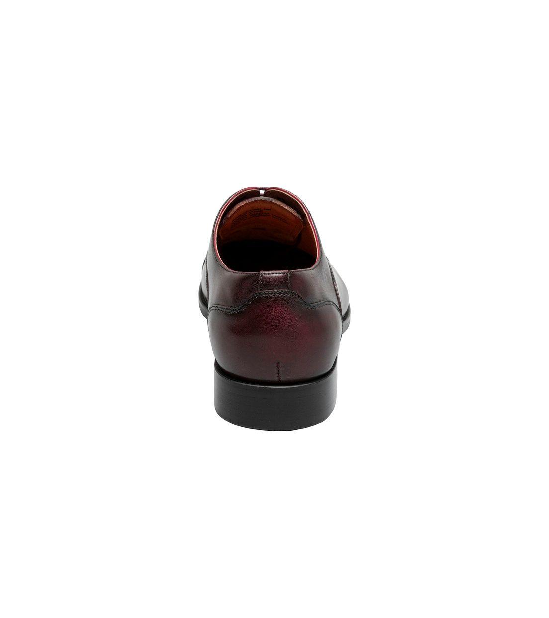 Zapatos Formal Hombre Sorrento Lux Cap Toe Bal Burdeo-3