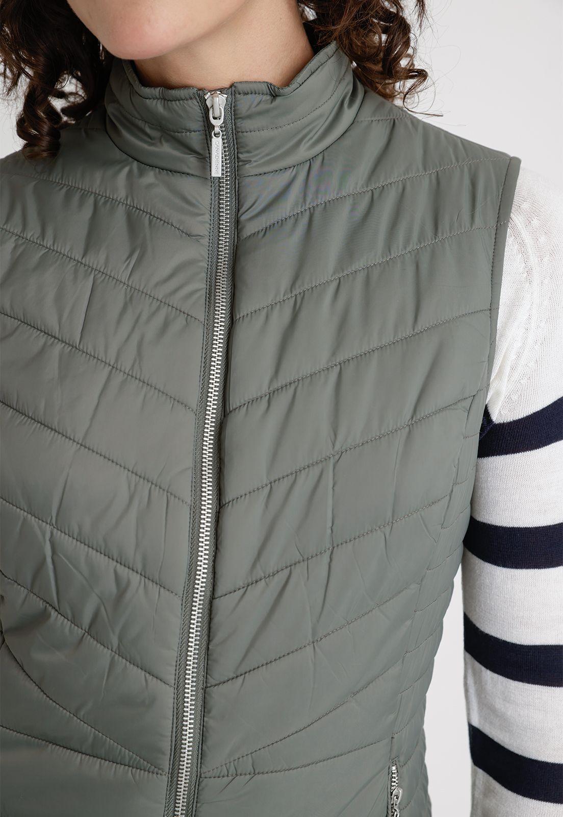 Parka De Mujer Modelo Granizo Color Salvia-2