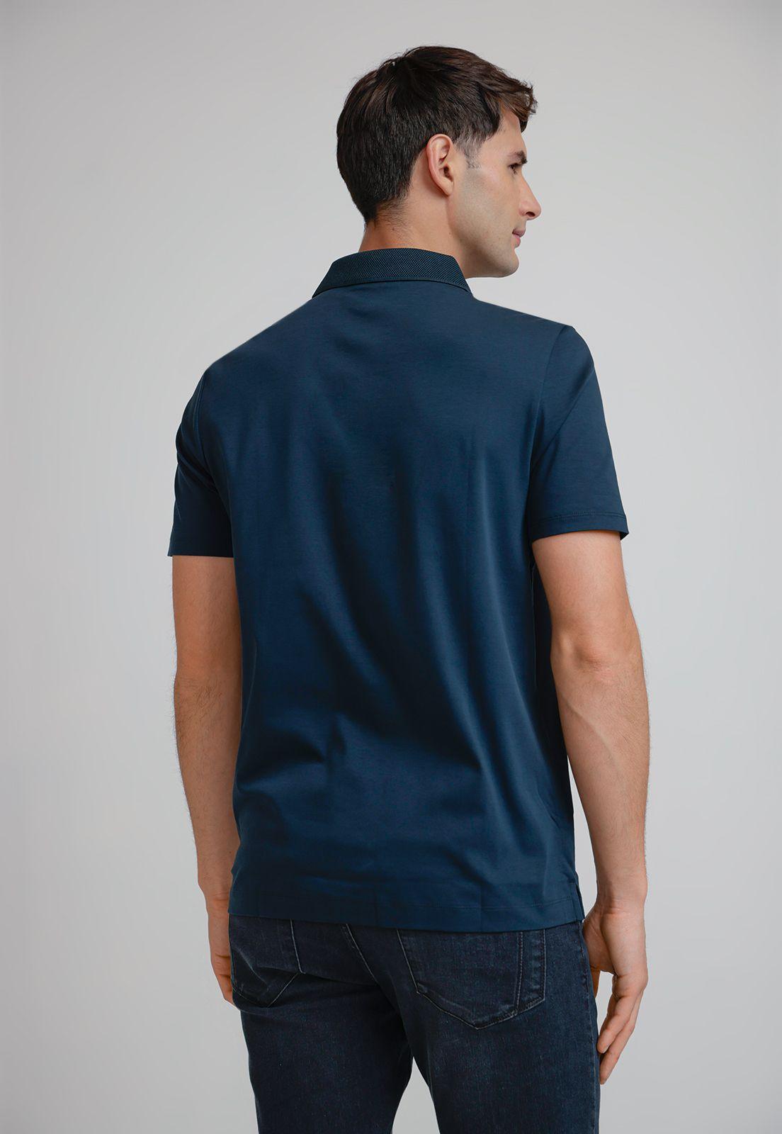 Polera Hombre Polo Manga Corta Navy 4IFK7060-1
