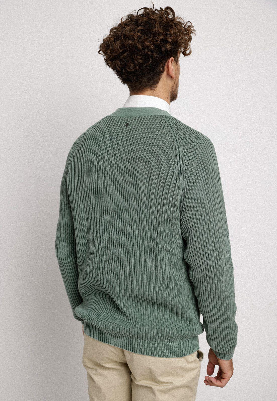 Cárdigan Page verde-1