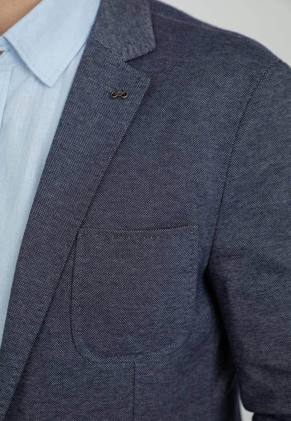 Chaqueta hombre Slim Fit Metropoli Algodón Azul marino-2