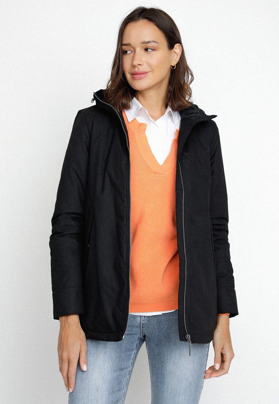 Parka De Mujer Ceylán Color Negro-0