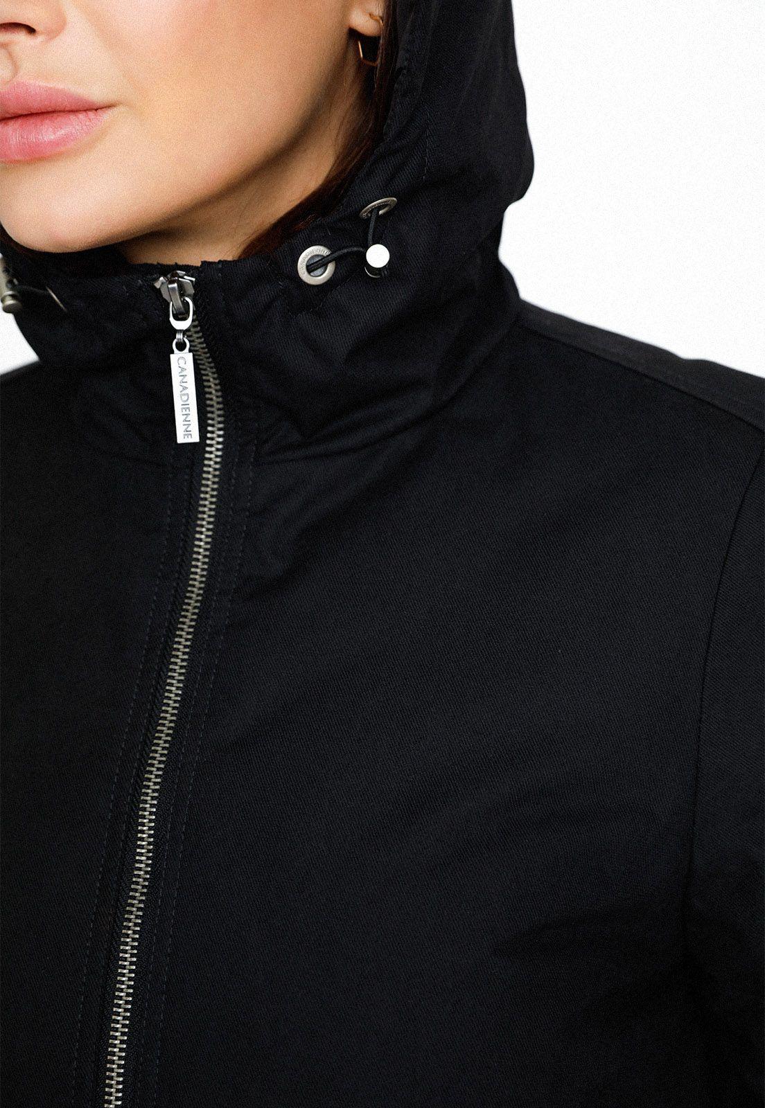 Parka De Mujer Ceylán Color Negro-2