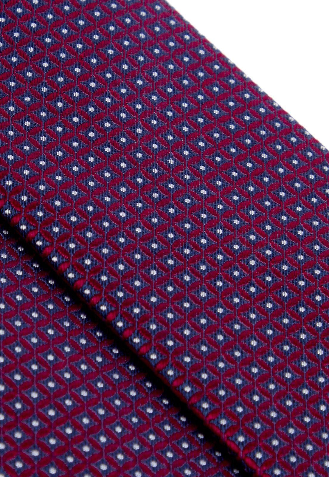 Corbata Fantasía Burdeo Resist Spill Burdeo-3