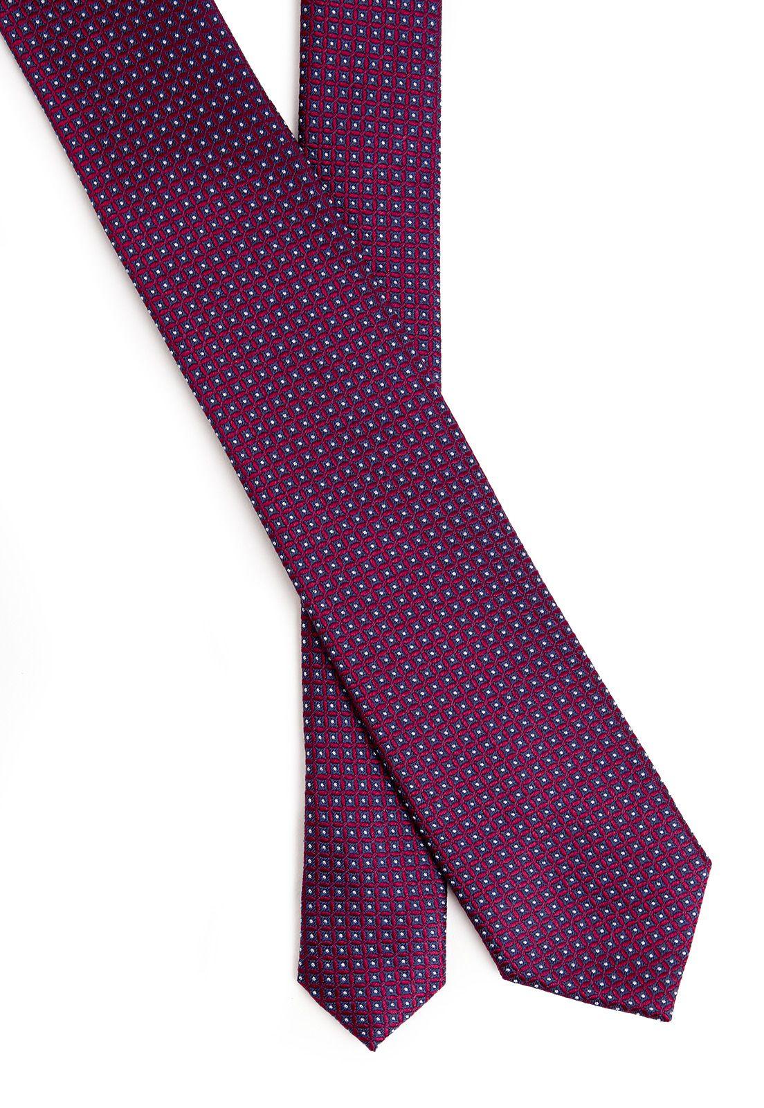 Corbata Fantasía Burdeo Resist Spill Burdeo-1