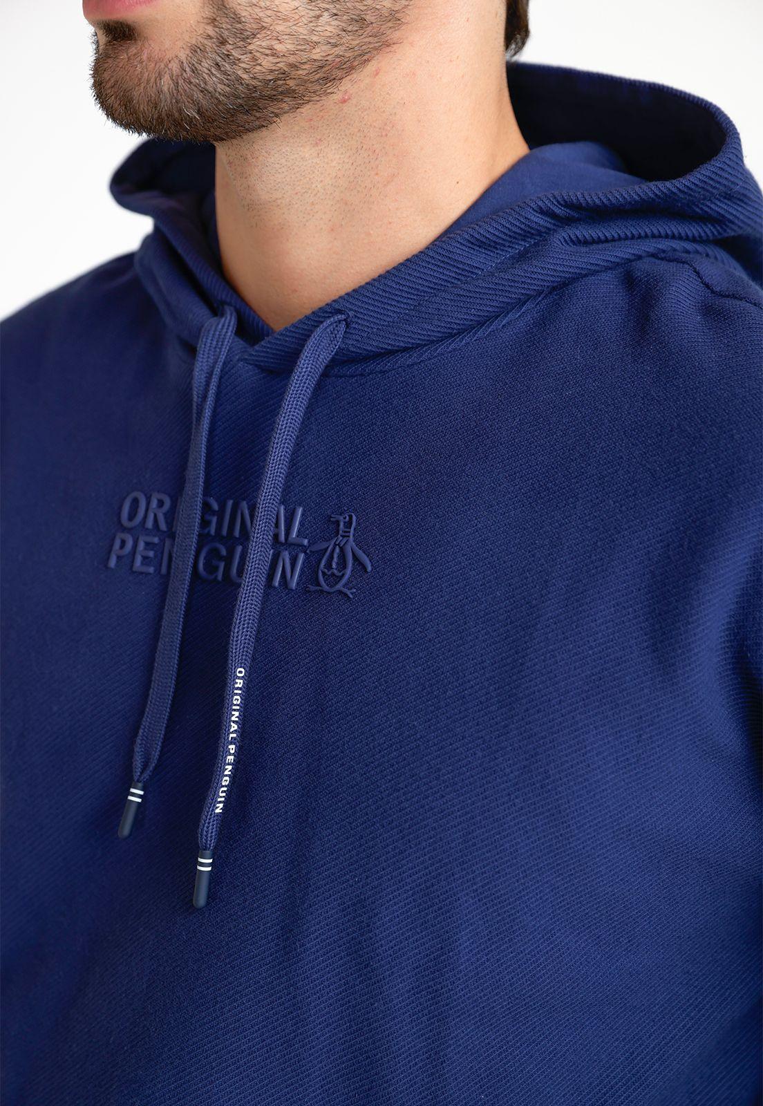 Poleron Hombre Hoodie Azul-2