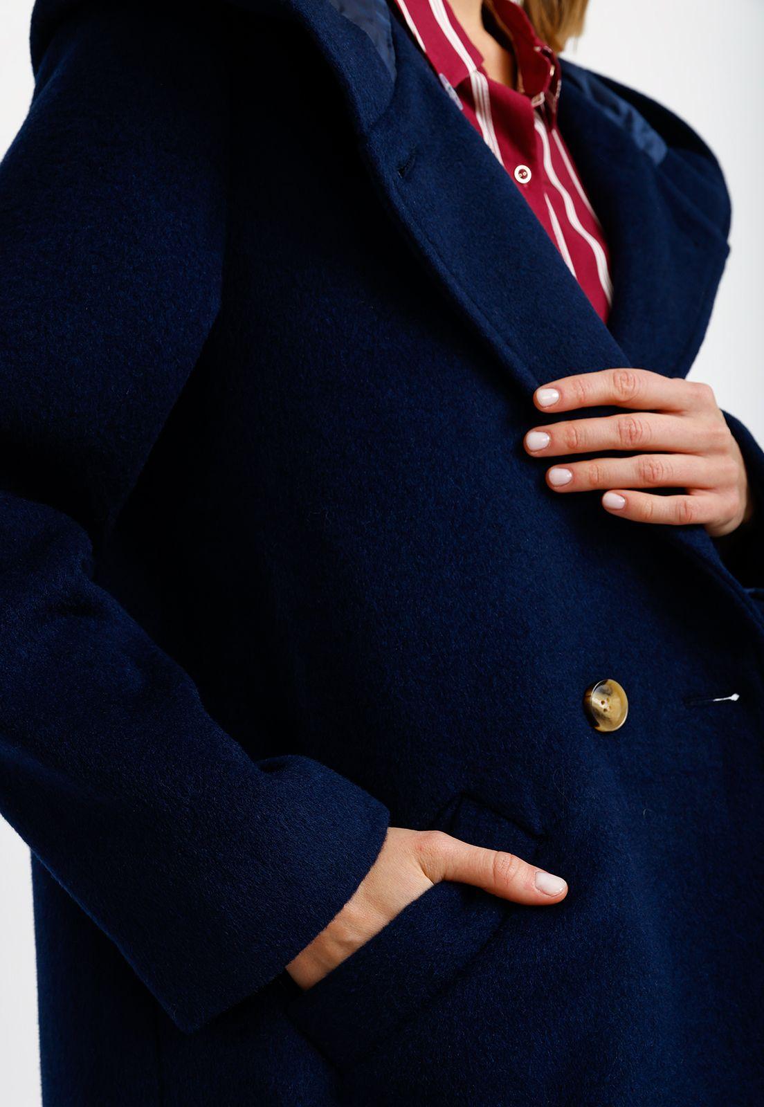 Chaquetón Lana Navy Moana Mujer-2