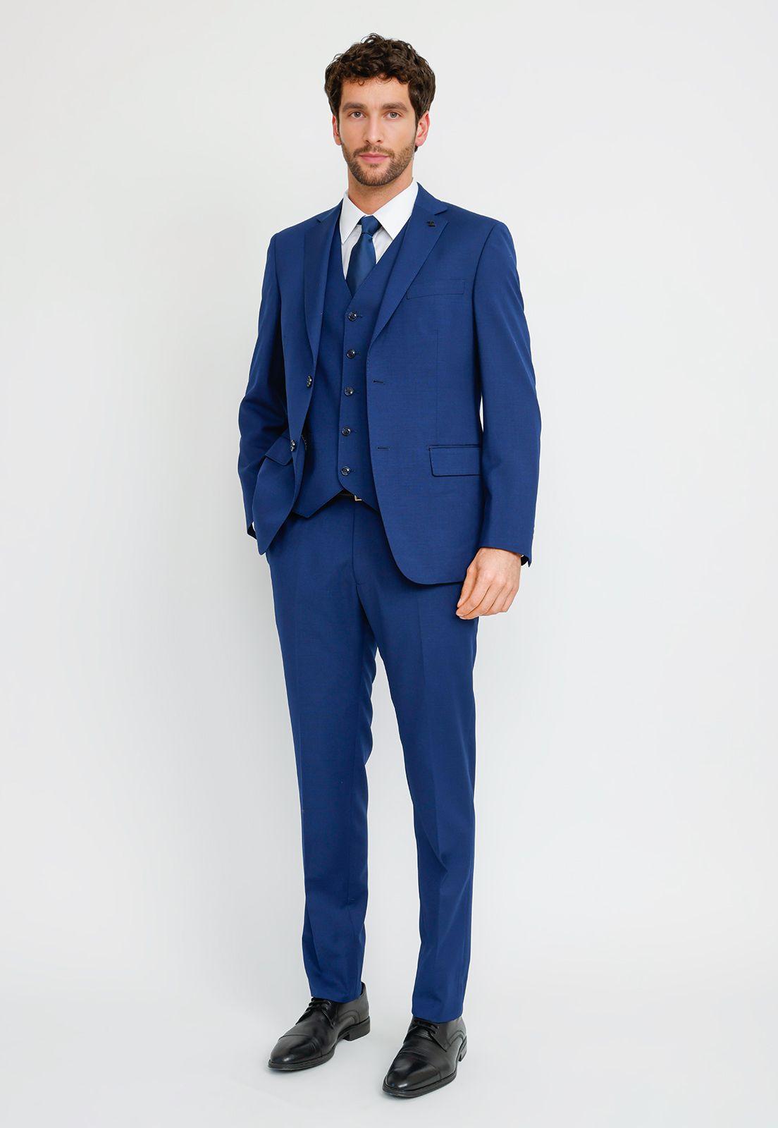 Traje Formal Hombre Executive Azul-3