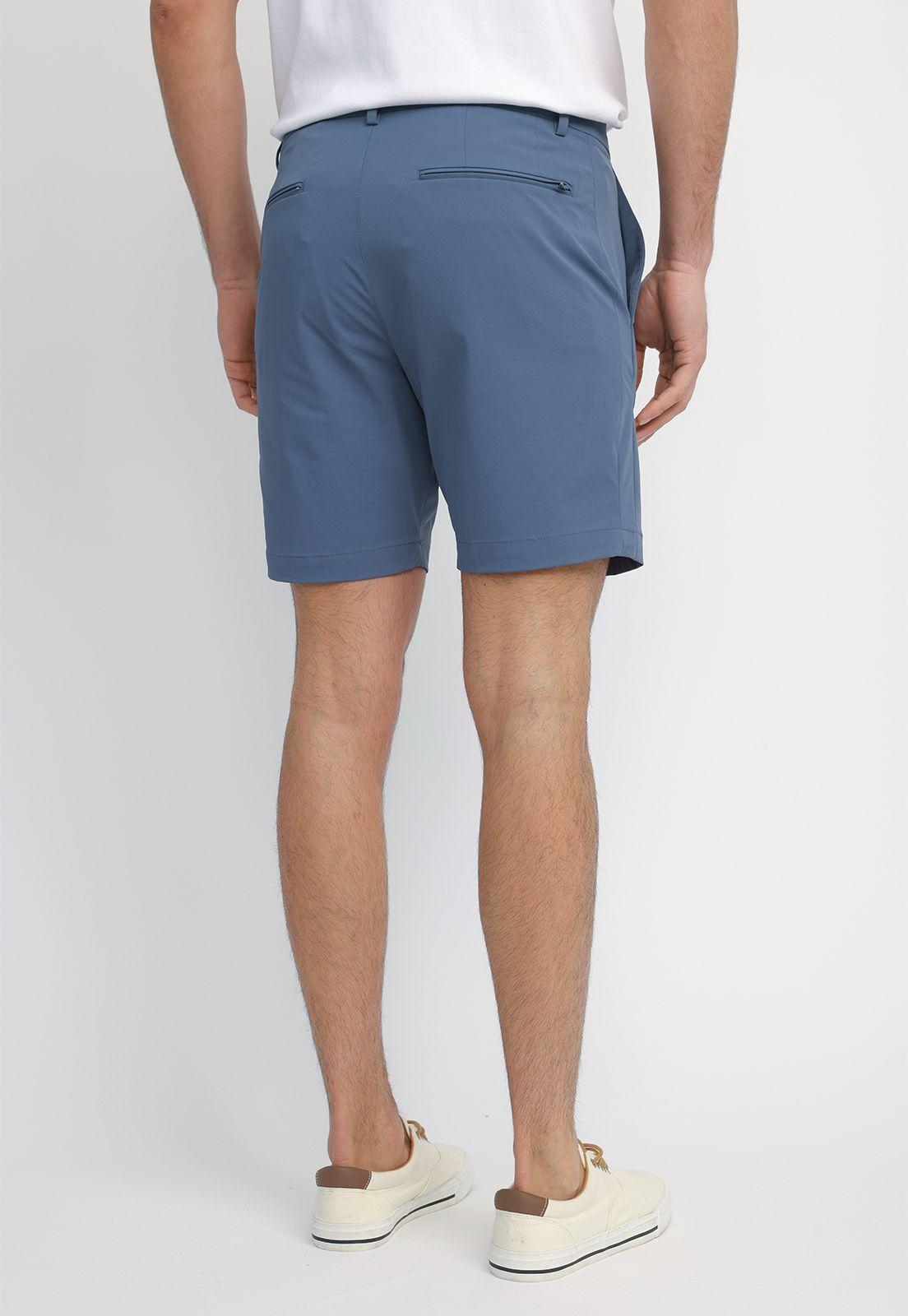 Bermuda Hombre Stretch Azul Piedra 4DSH7750-1