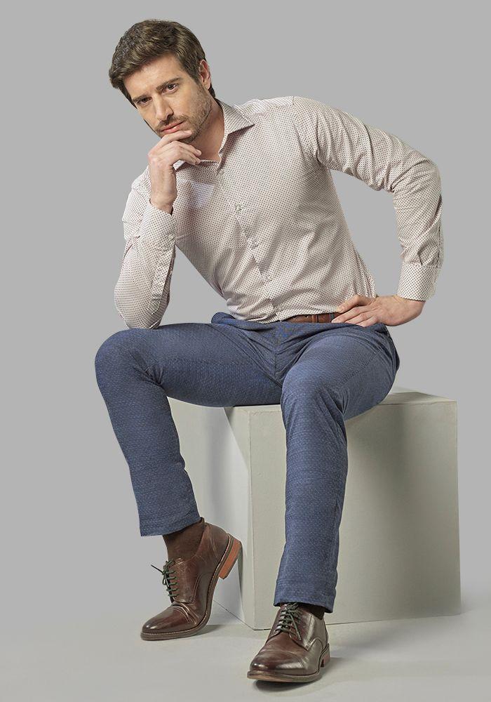 Camisa Metropoli Rojo-4