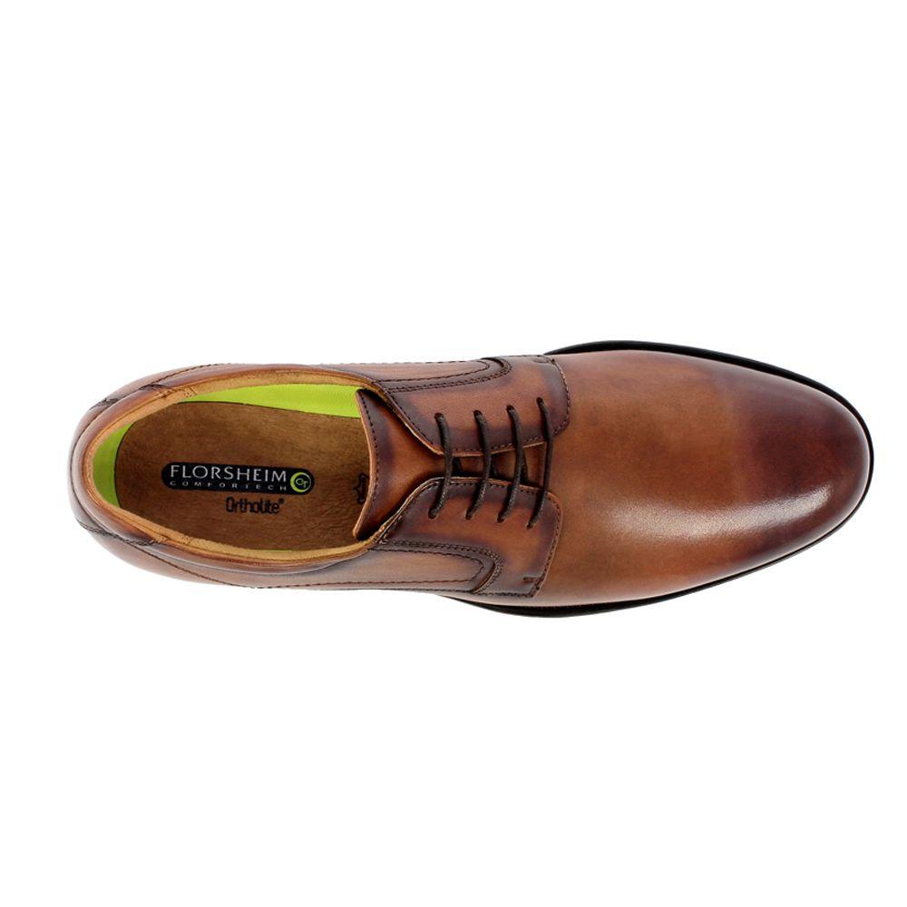 Zapato Midtown Plain Toe Oxford Cognac-4