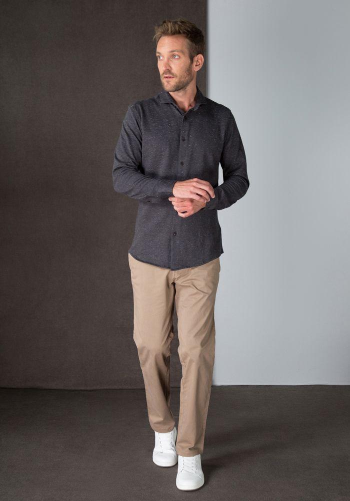 Camisa Gris Metropoli-0