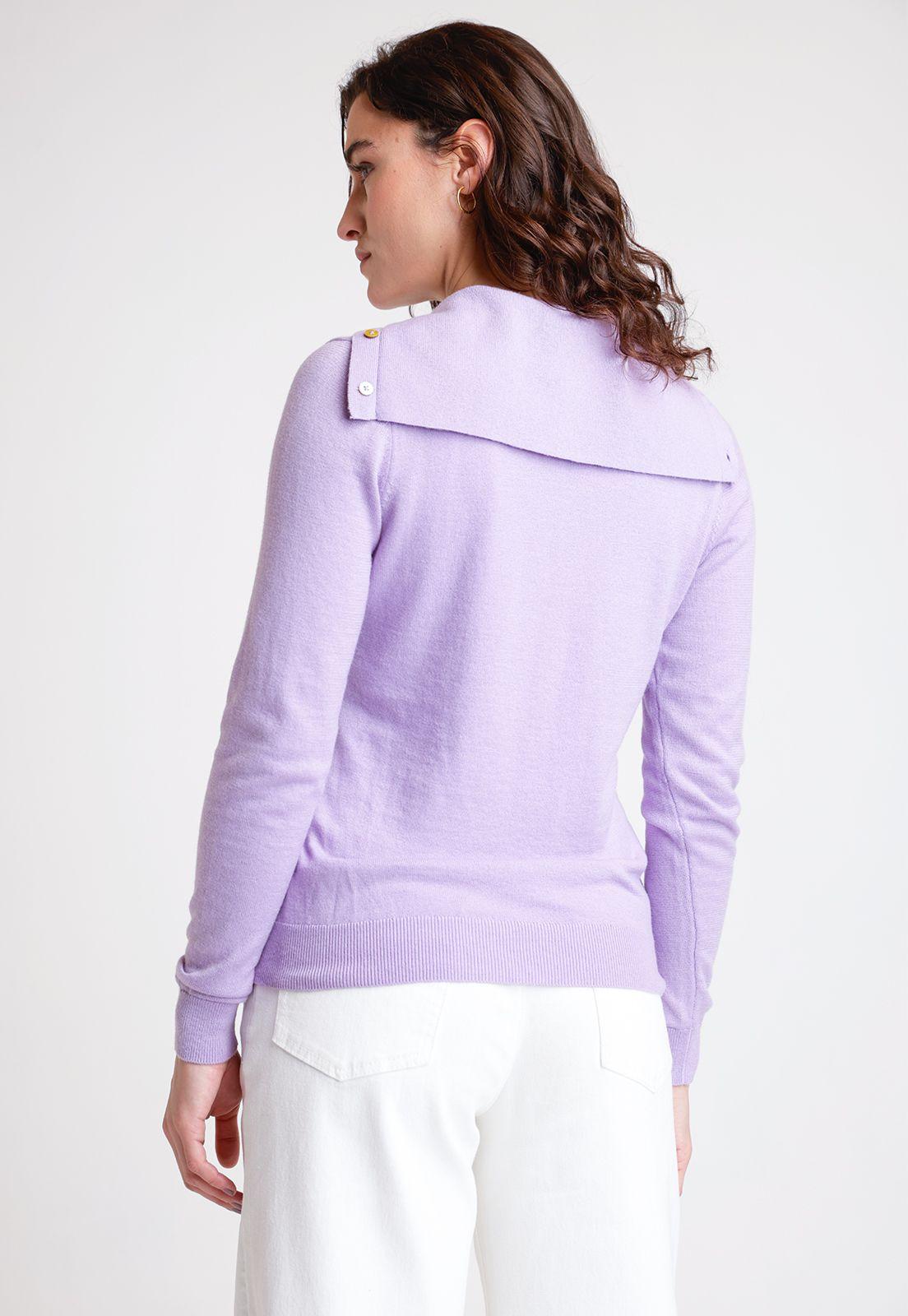 Tejido De Mujer Modelo Liv Color Lila-1