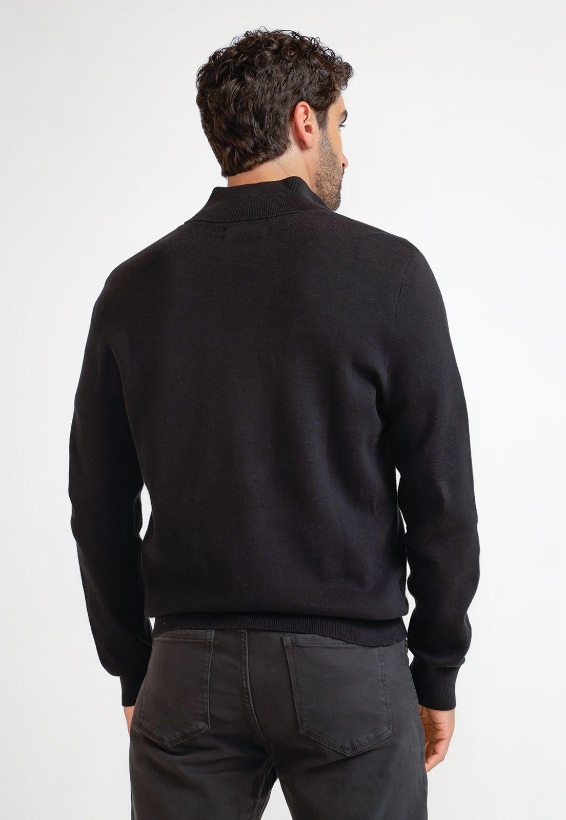 Tejido Hombre Algodón Negro-1