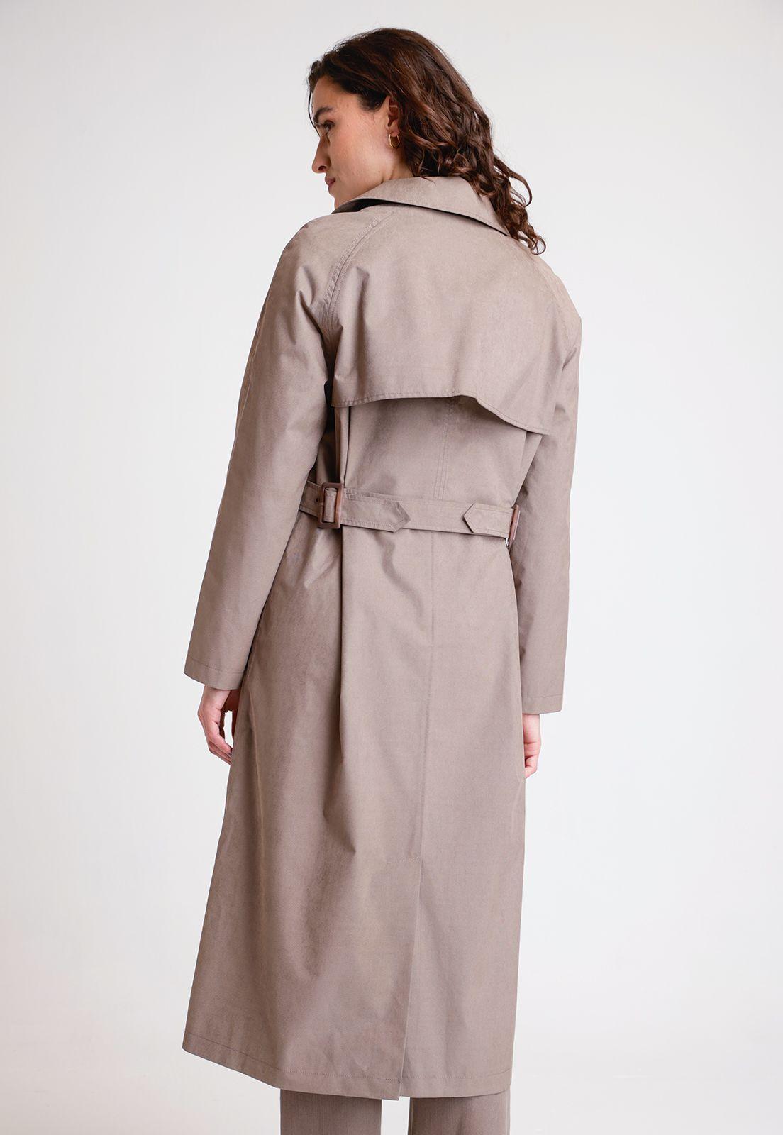 Impermeable De Mujer Modelo Dai Color Cafe-1