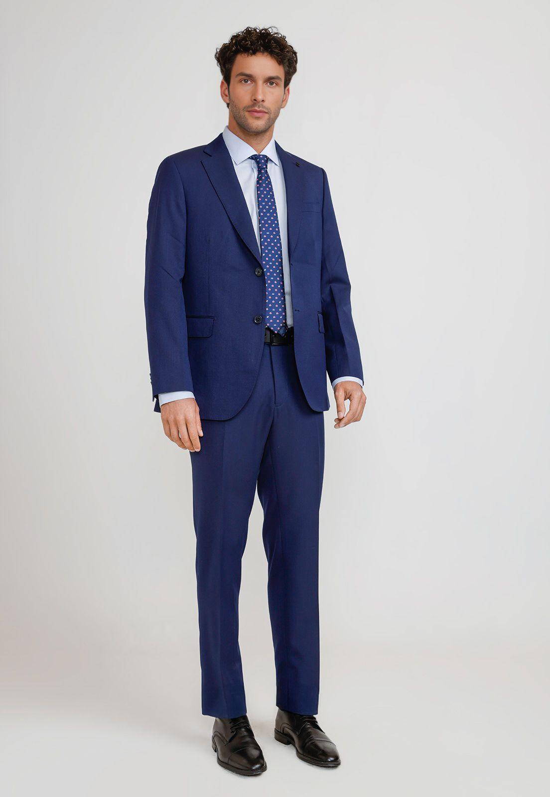 Traje Hombre Formal Executive Azul Marino-3