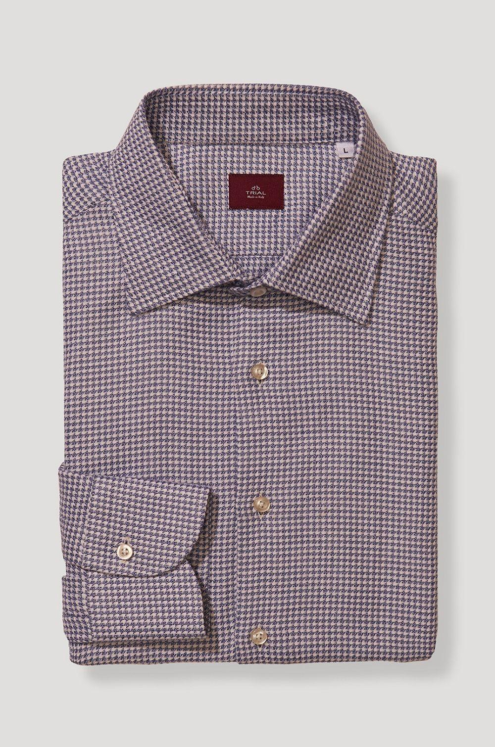 Camisa Casual Italiana Azul-2