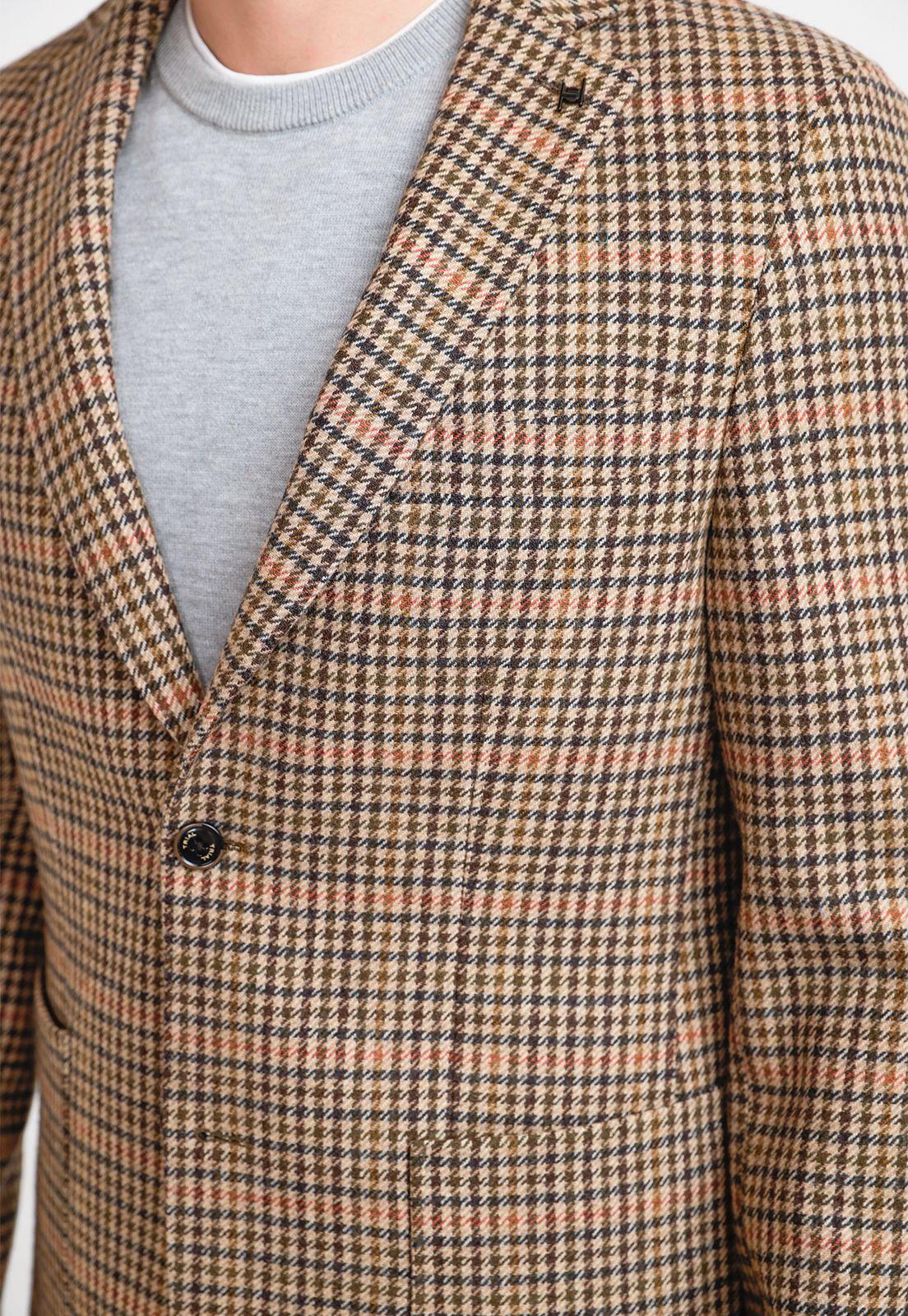 Chaqueta Hombre Lana Cameron Café-2