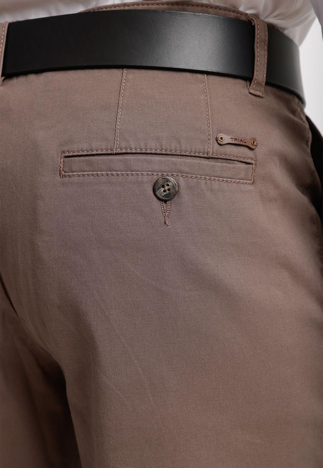 Pantalón Chino Hombre Algodón Vinci Café-2