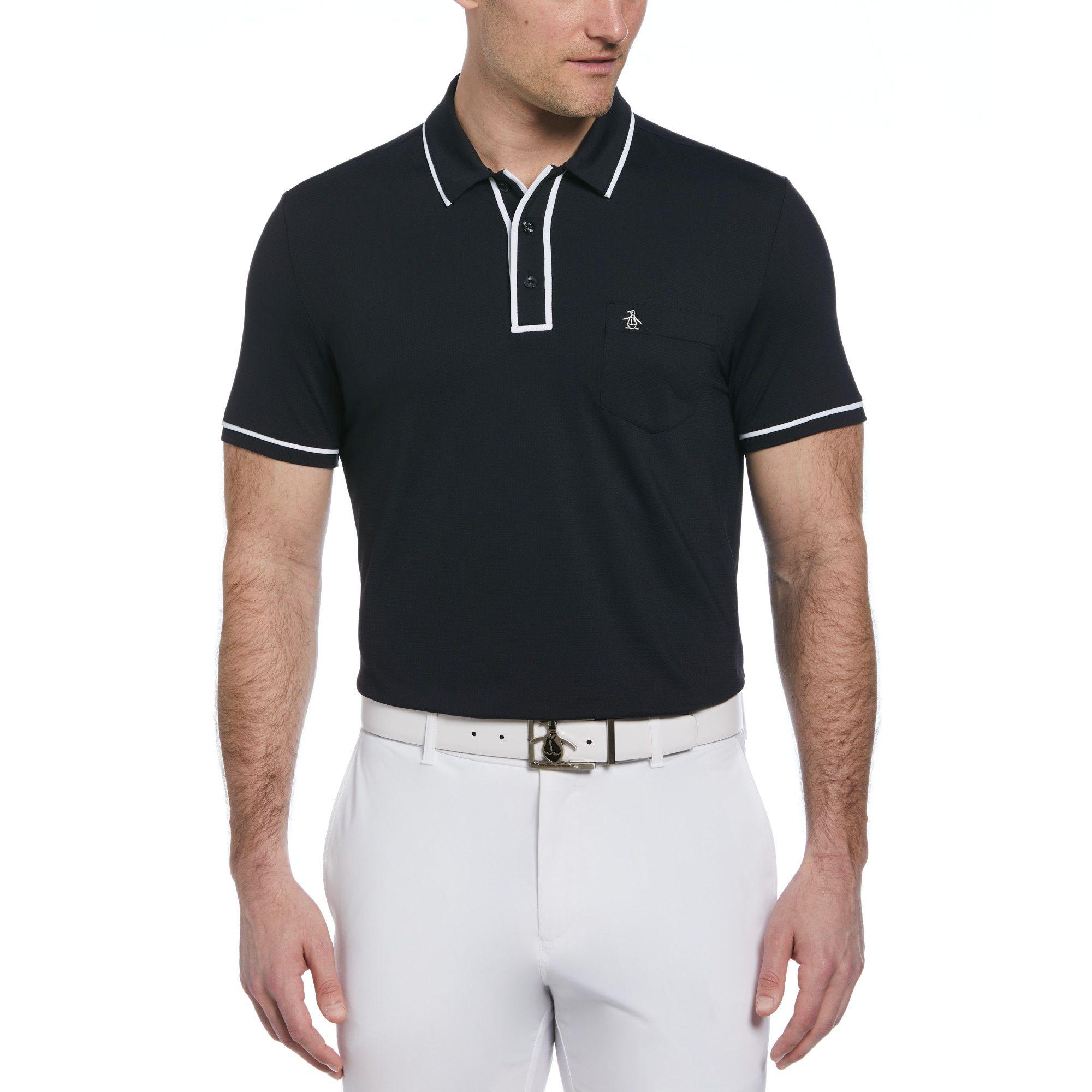 Polera Polo De Hombre Golf The Technical Earl Negro-0