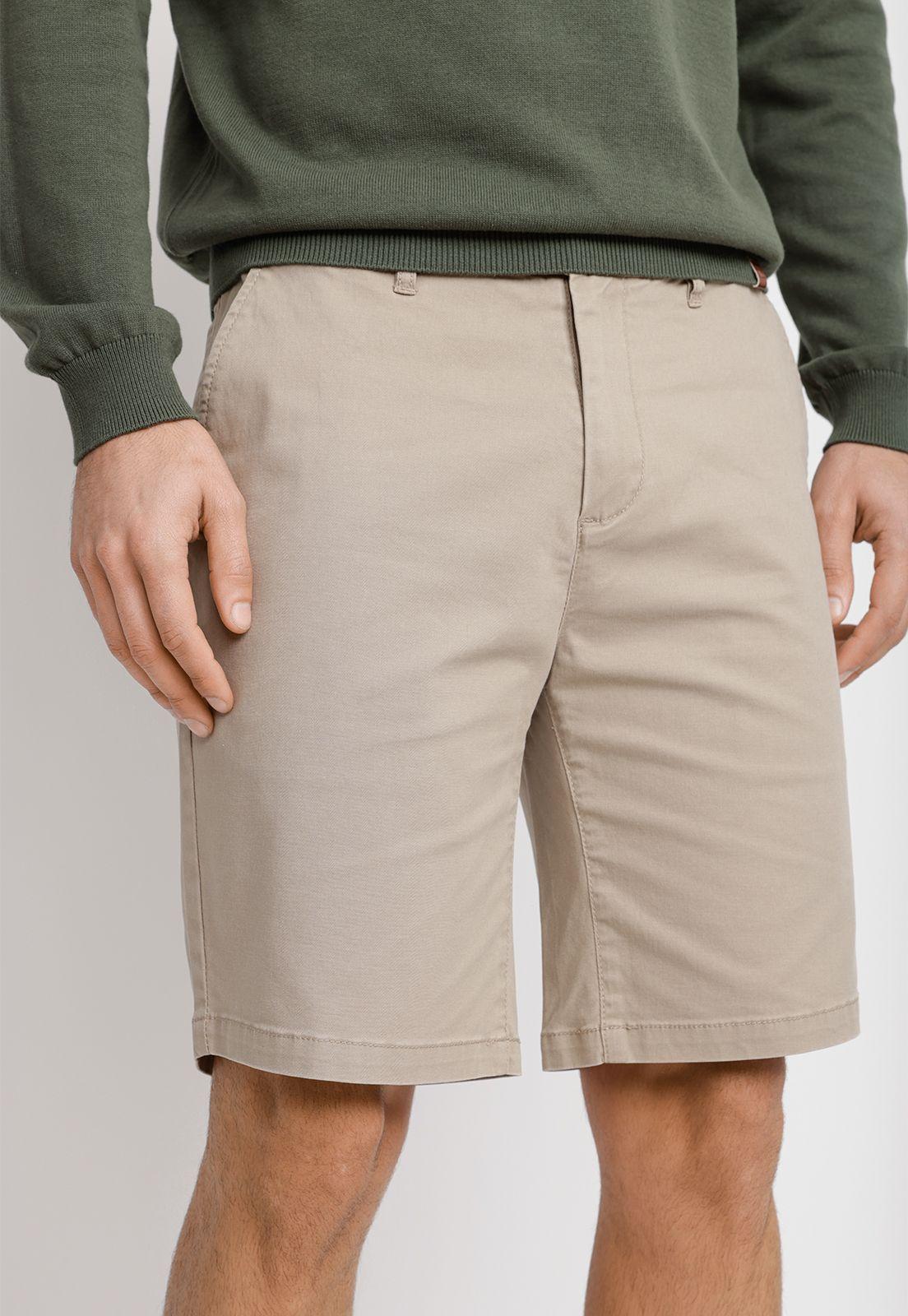 Bermuda Algodón Valerio Beige-0