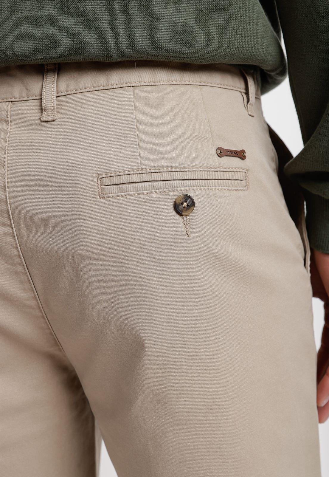 Bermuda Algodón Valerio Beige-2