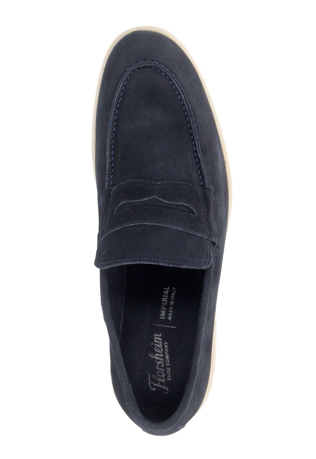 Mocasines Casual Italianos Salorno Moc Toe Penny Loafer Navy-3