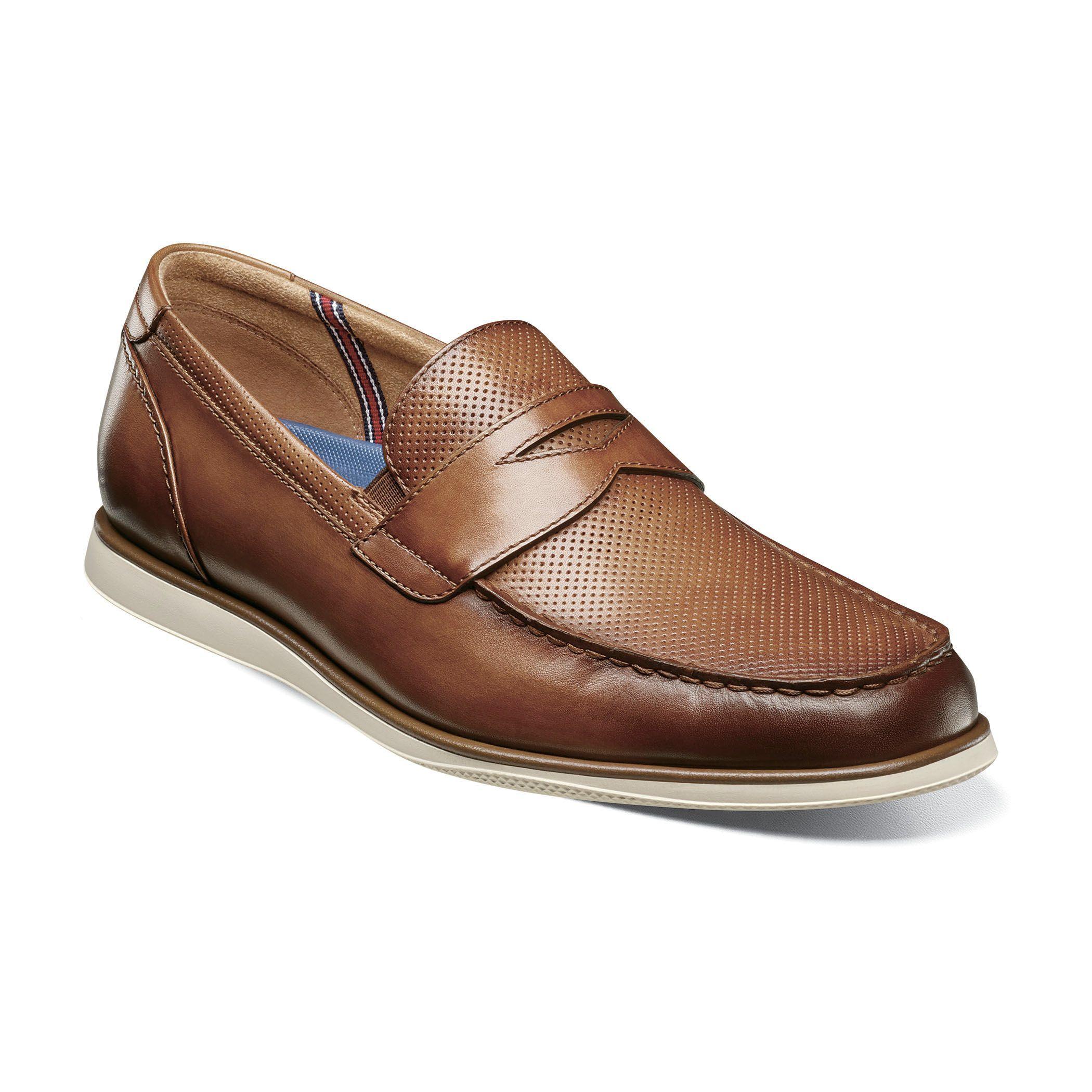 Mocasín Atlantic Penny Cognac-0