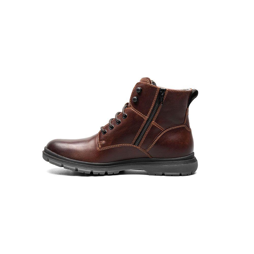 Botines Lookout Plain Toe Lace Up Boot Café-1
