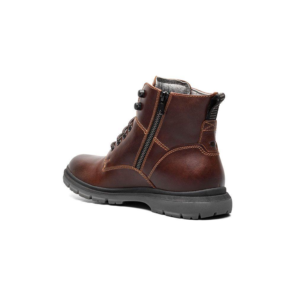 Botines Lookout Plain Toe Lace Up Boot Café-7