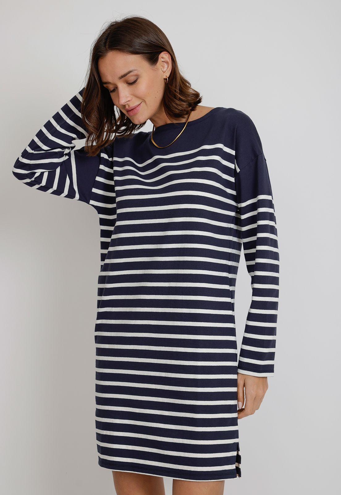 Vestidos De Mujer Sanabria Marino-0