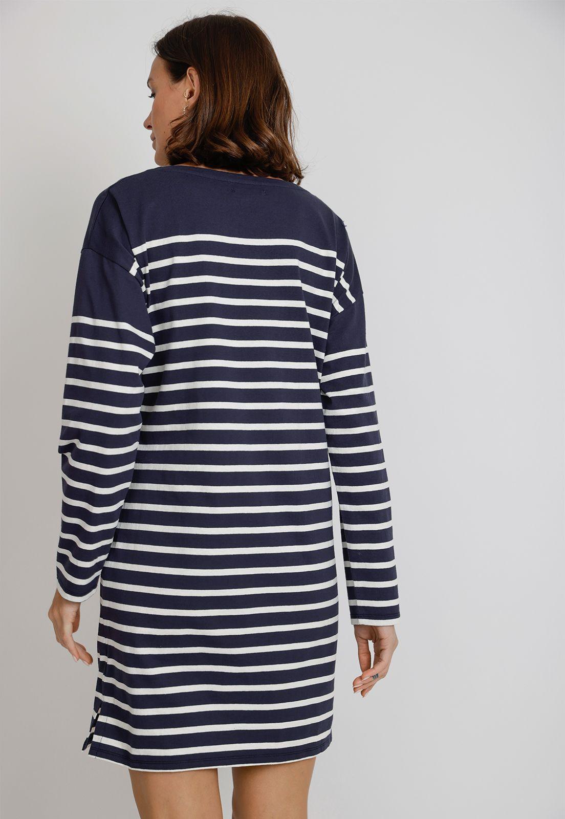 Vestidos De Mujer Sanabria Marino-1
