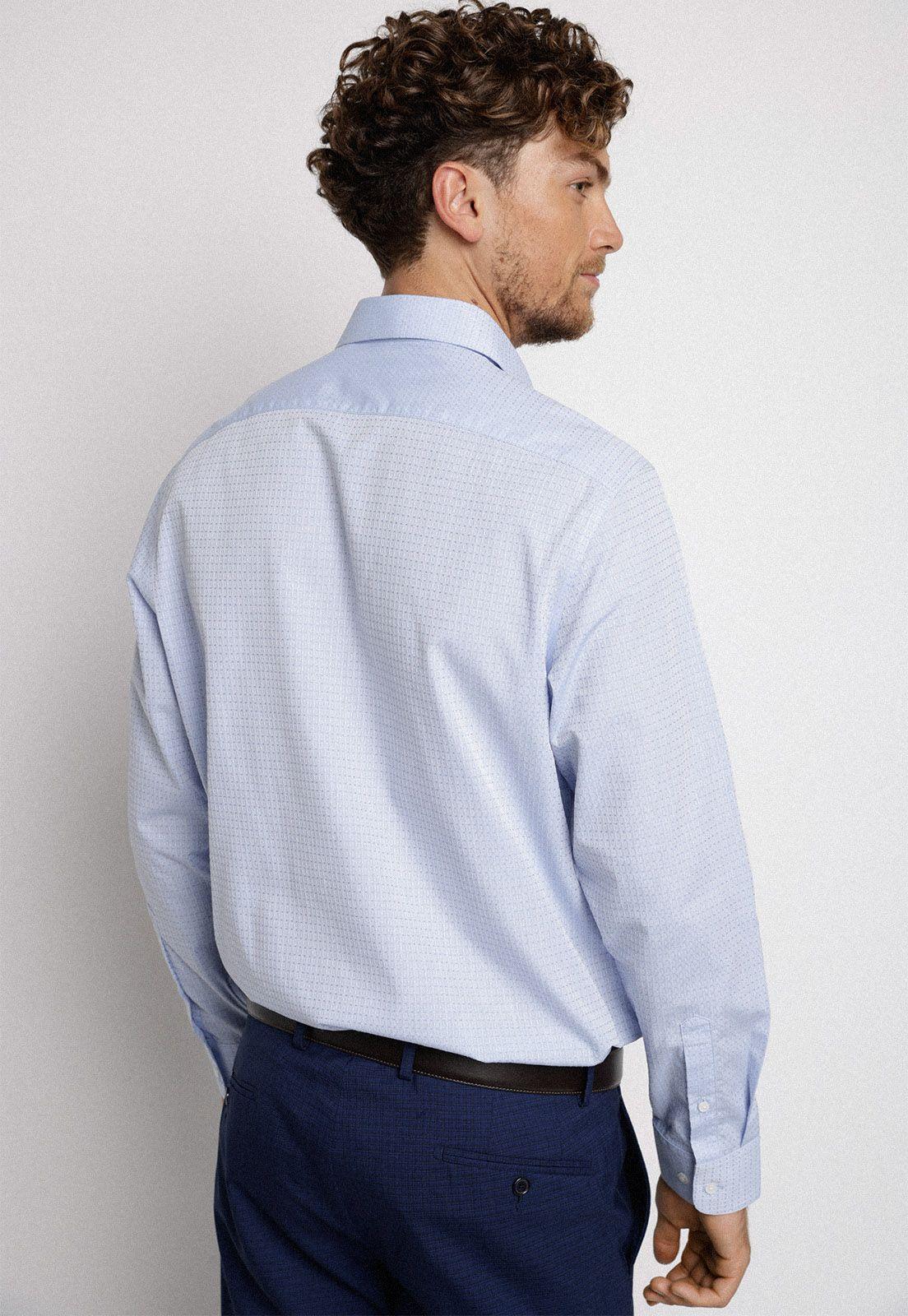 Camisa Formal Executive Celeste-1