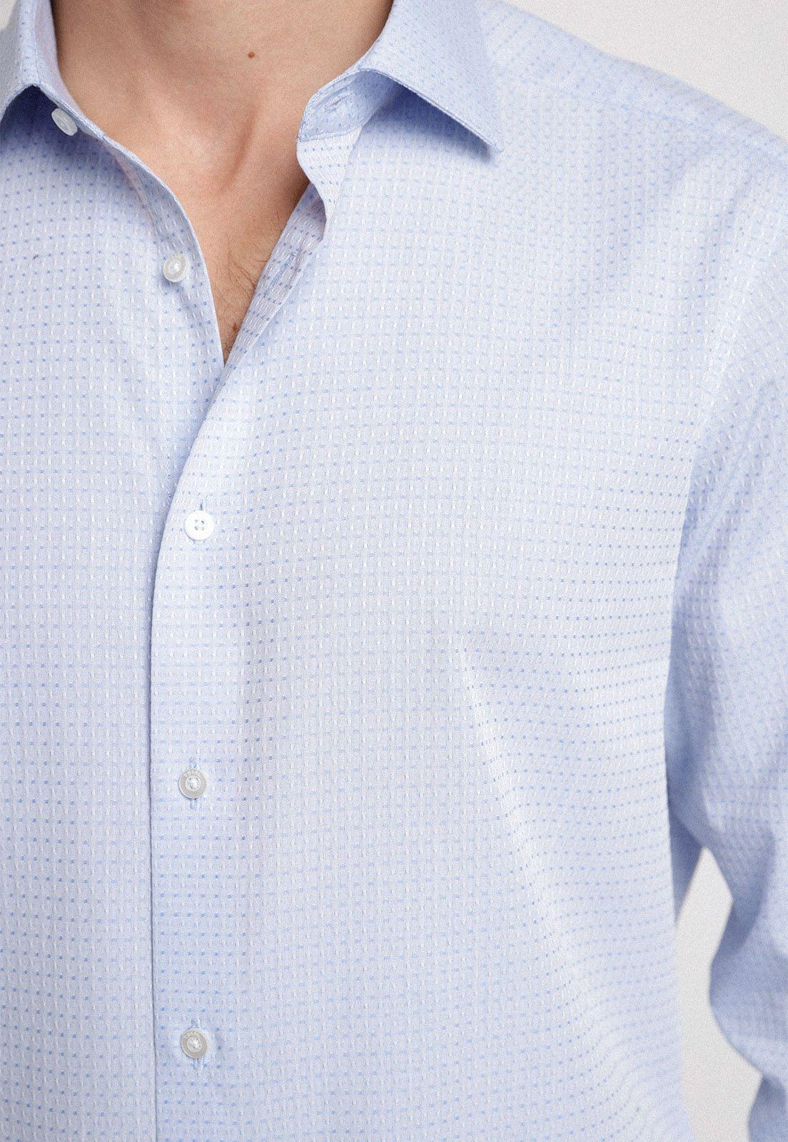 Camisa Formal Executive Celeste-2