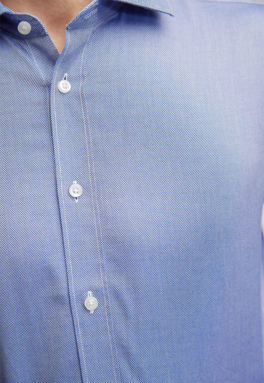 Camisa Non Iron Celeste-2