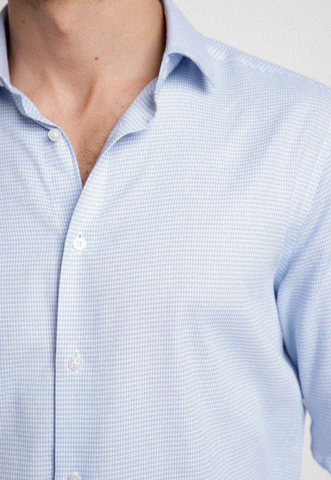 Camisa Formal Dynamic Celeste-2