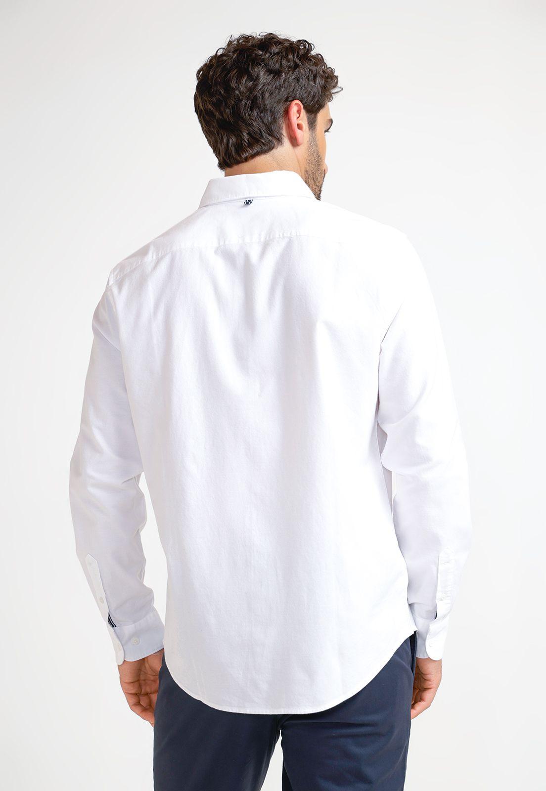 Camisa Hombre Formal Blanca-1