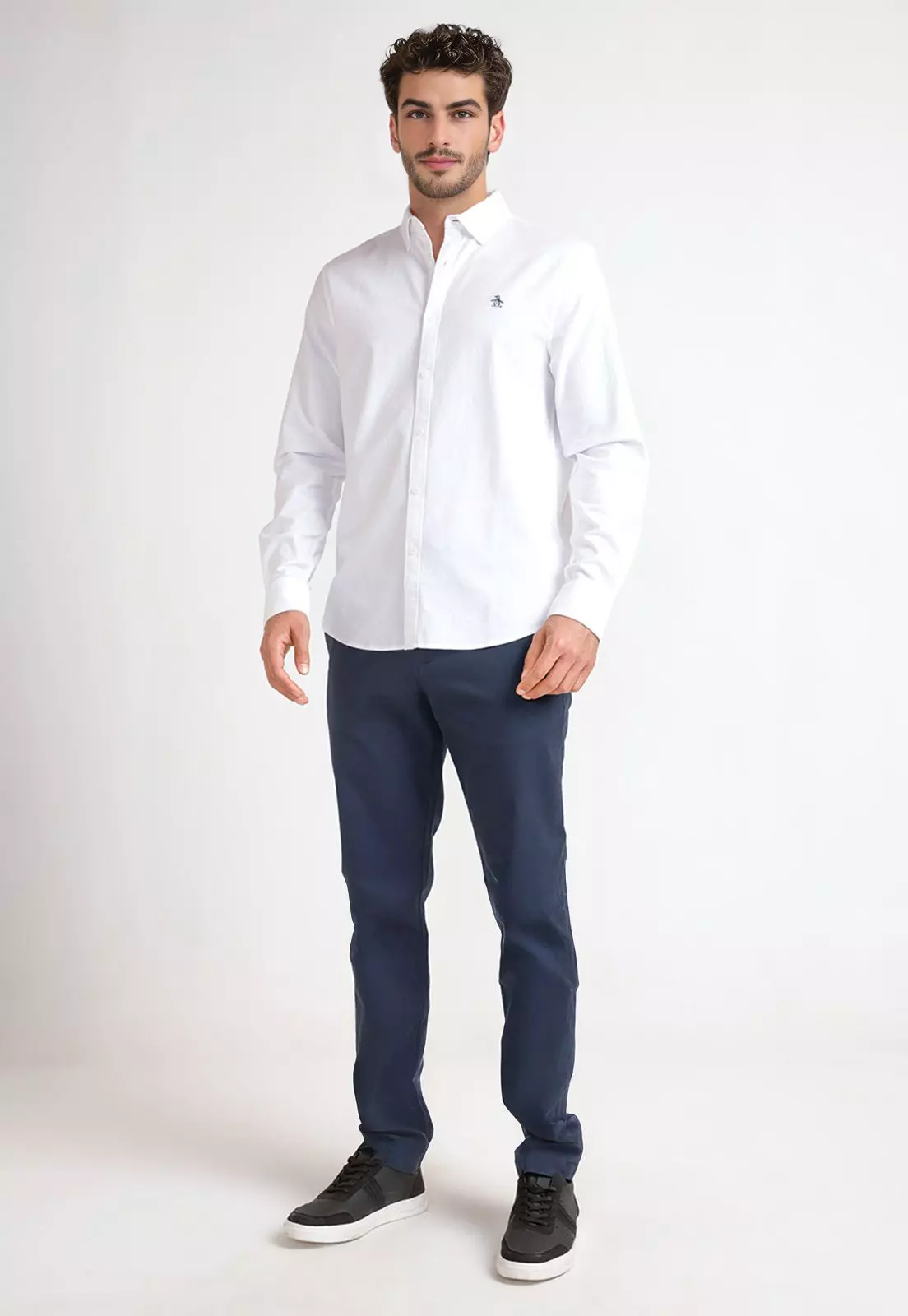 Camisa Hombre Formal Blanca-3