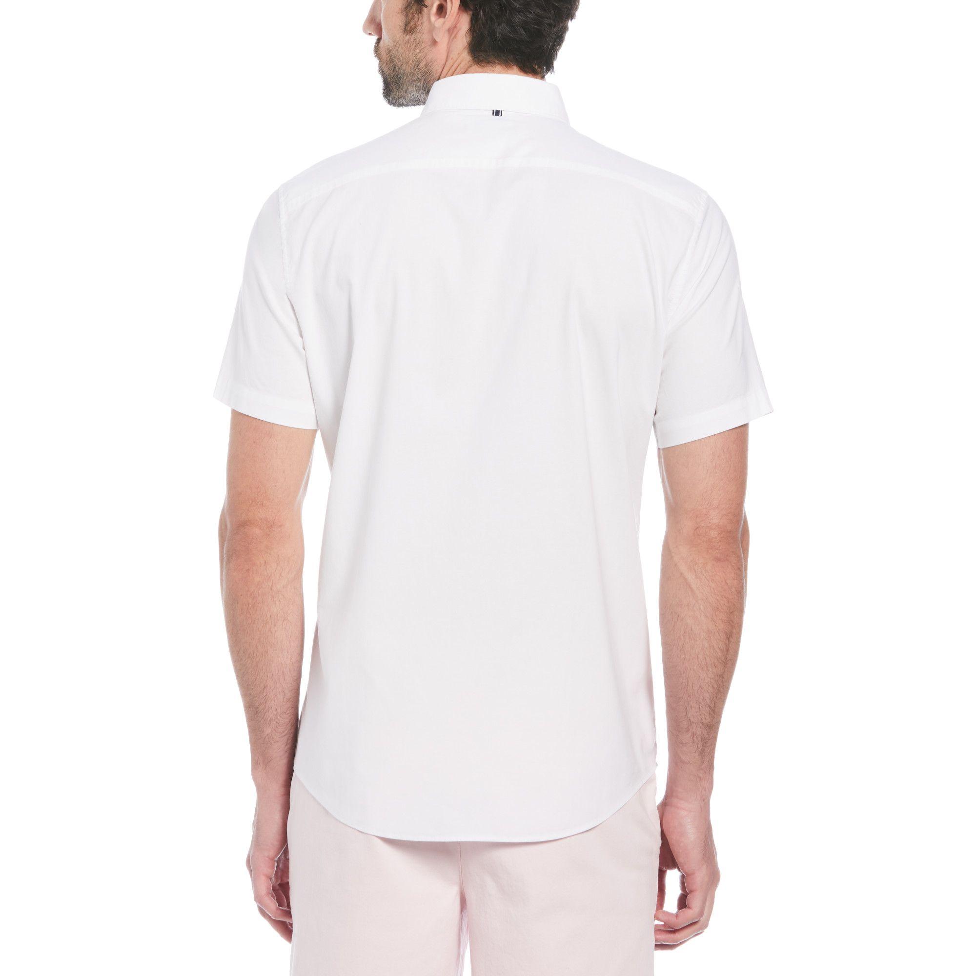 Camisa De Hombre Blanco-1