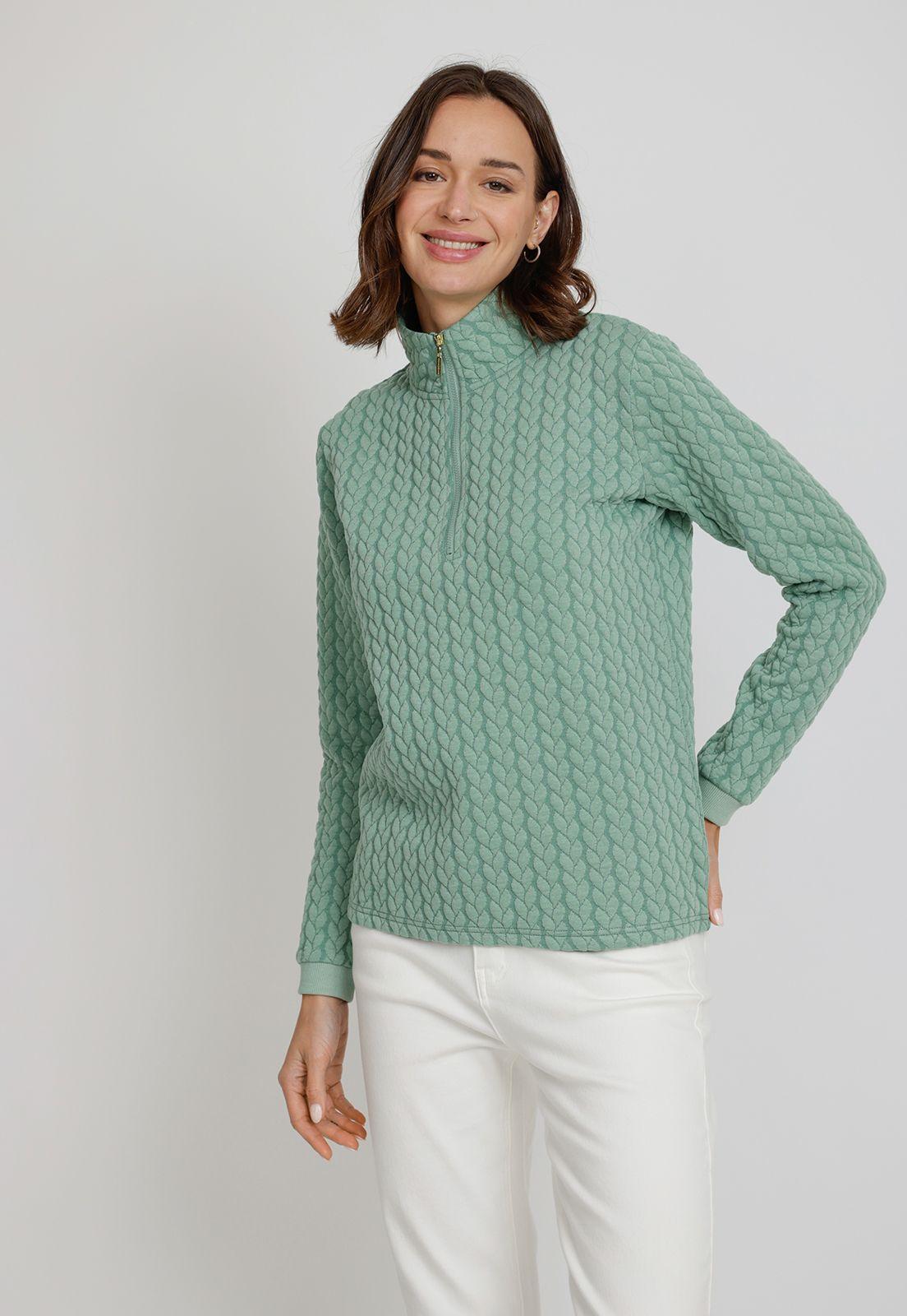 Polerón De Mujer Kava Verde-0